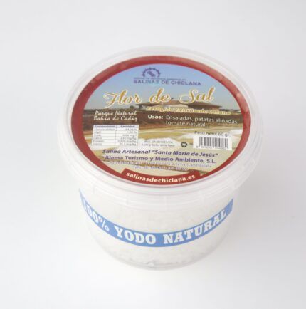 Flor de Sal Tarrina 60 gr.